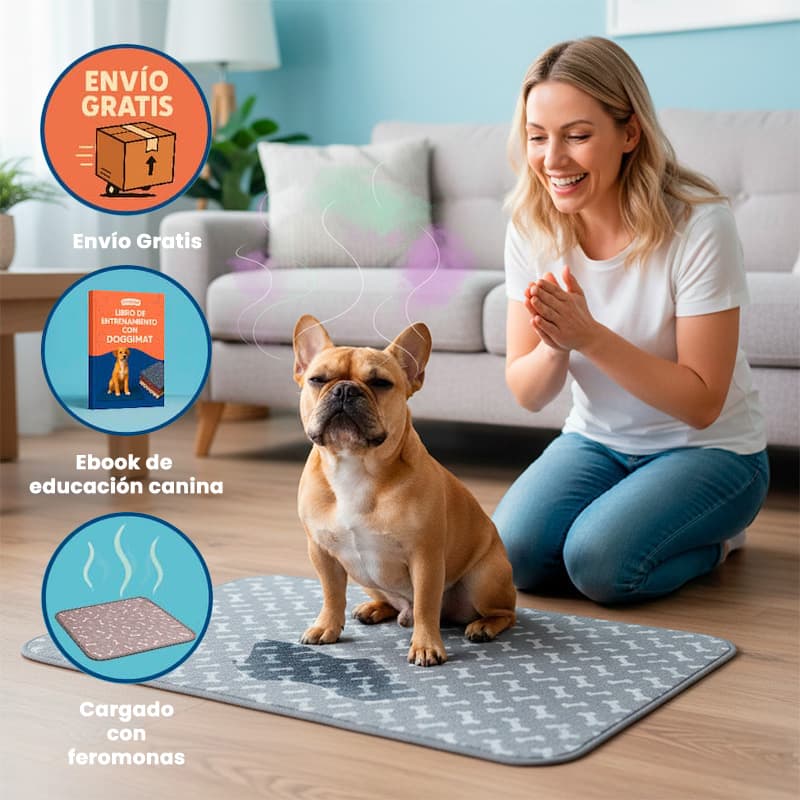 DoggiMat™ – Piso seco, sin olor, menos gasto